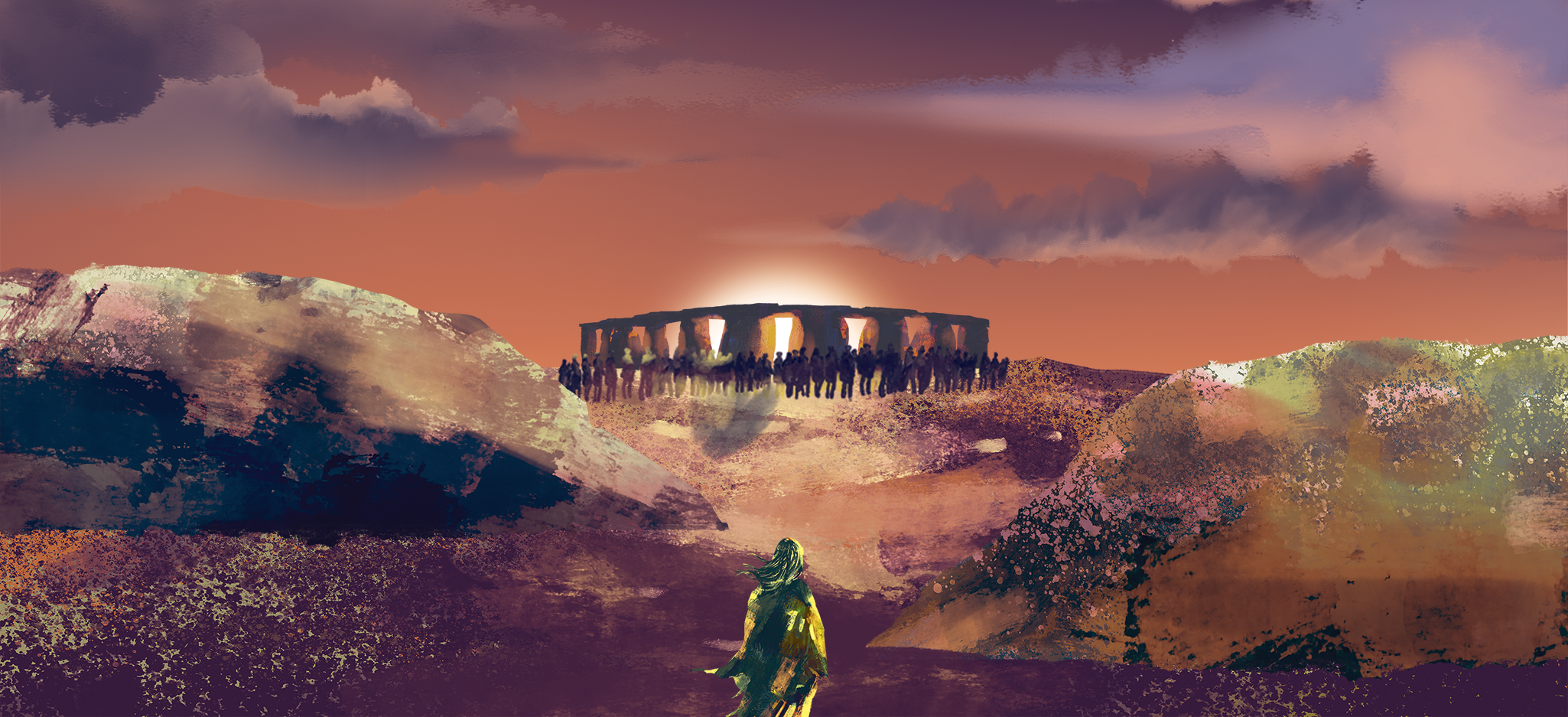 solens-dag-moerk-himmel-plakat
