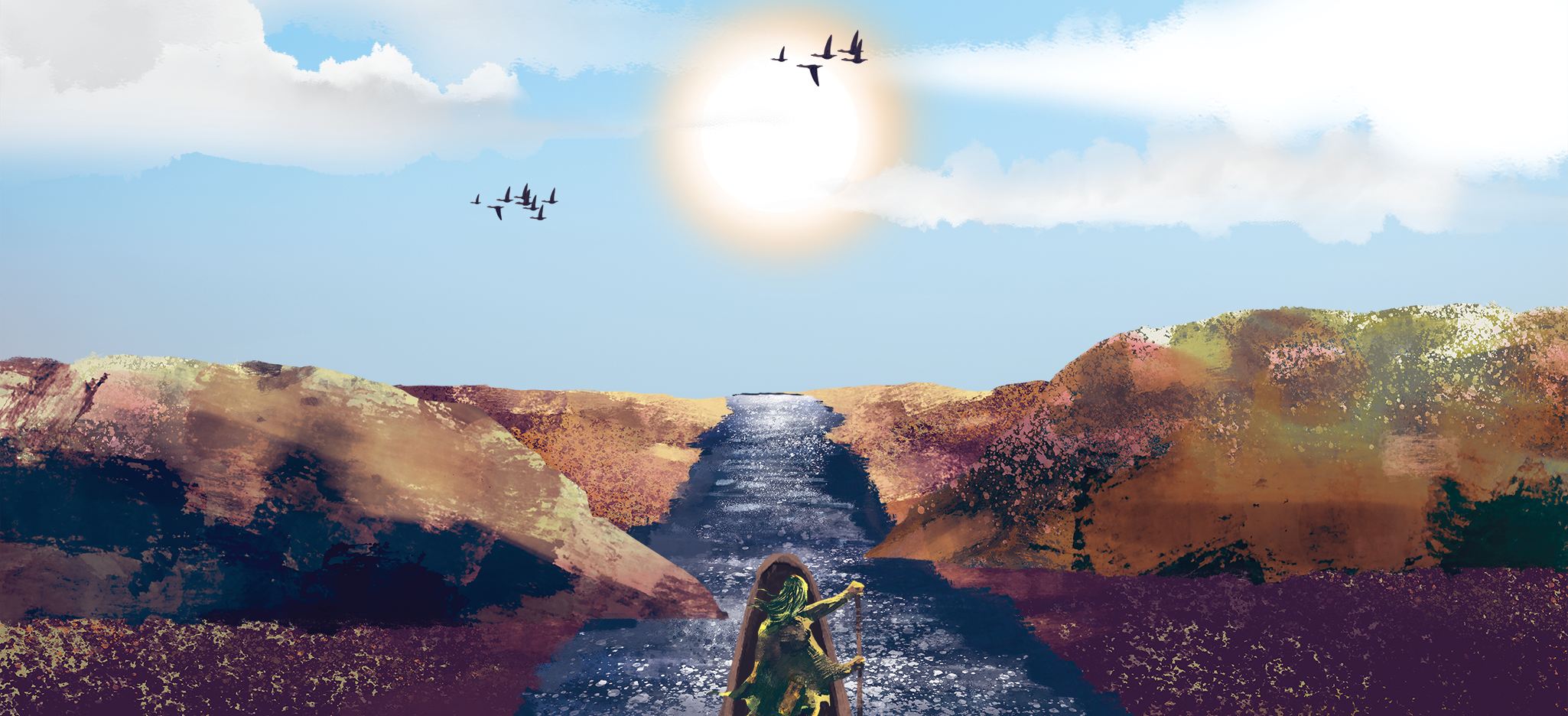 solens-dag-flod-plakat